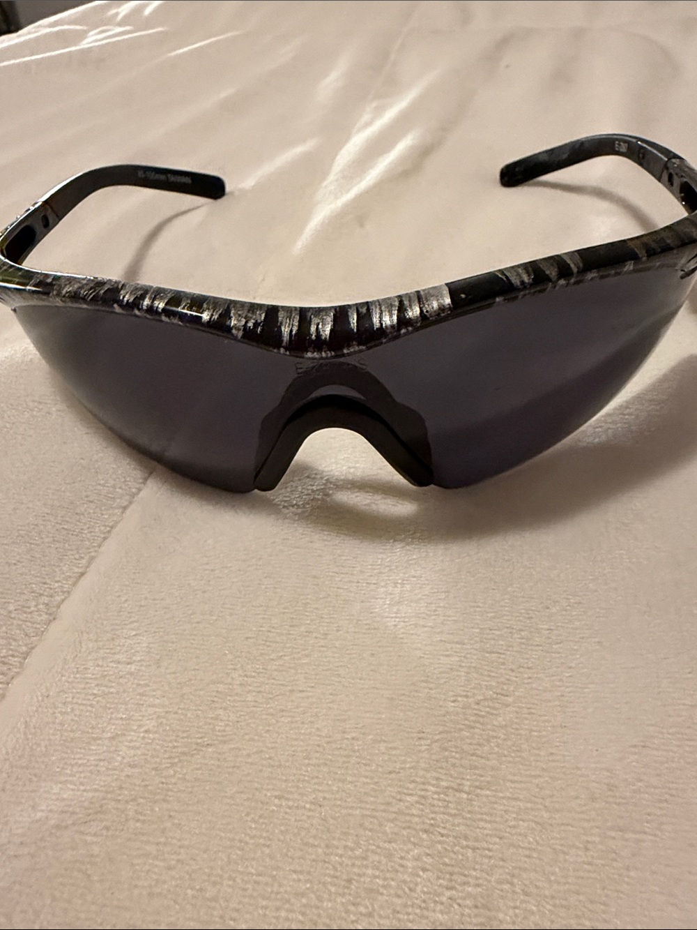 Nascar Black and Silver Racing Wrap Sunglasses